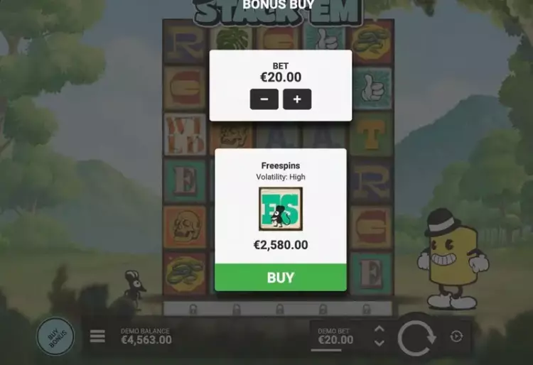 Stack Em buying bonus